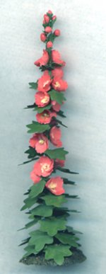 Hollyhock Half-inch scale Hollyhock Half-inch scale
